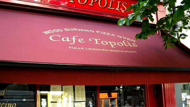 Achado em Dublin: Cafe Topolis