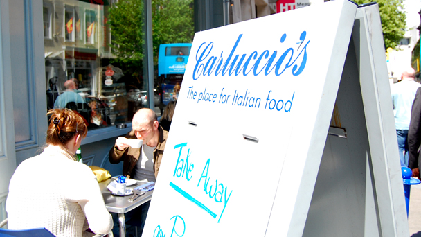 Achado em Dublin: Carluccio’s