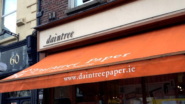 Achado em Dublin: Daintree Paper