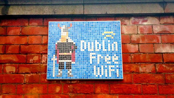 Se Virando em Dublin: Free Wi-fi