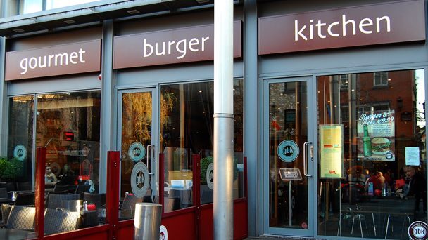 Achado em Dublin: Gourmet Burger Kitchen