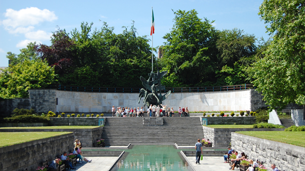 Conhecendo a Irlanda: Garden Of Remembrance