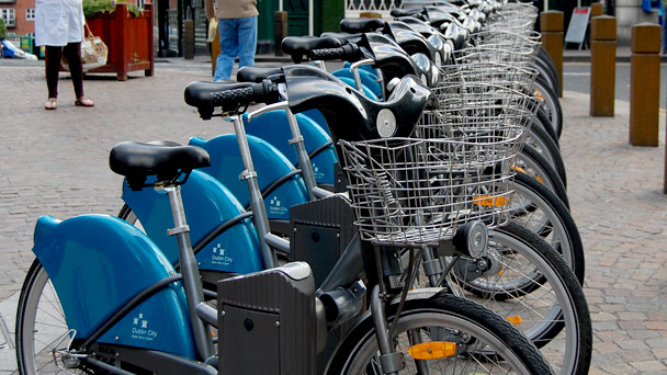 Se virando em Dublin: Dublin Bikes