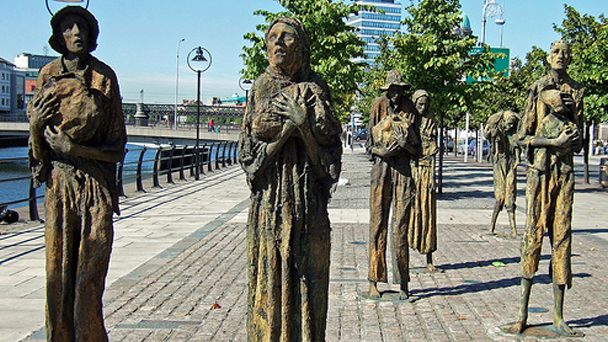 Conhecendo a Irlanda: National Famine Commemoration