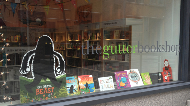 Achado em Dublin: The Gutter Bookshop