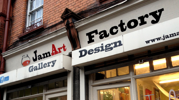 Achado em Dublin: Jam Art Factory