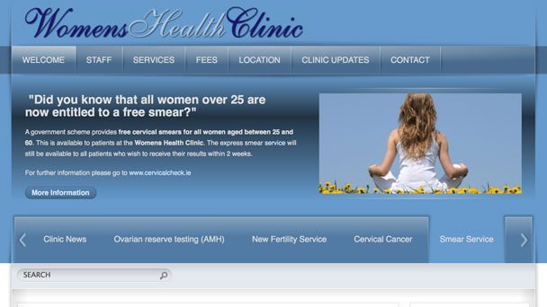 Achado em Dublin: Womens Health Clinic